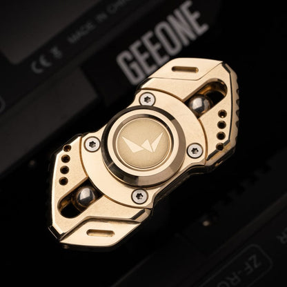 Fidget Spinner – Mr. Wang Viper 1.0 | Brass Copper Zirconium Stainless Steel EDC Gyro