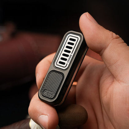 Tactile Slider – MUYI Eraser Core | PEI Zirconium Brass Stainless Steel EDC Push Slider