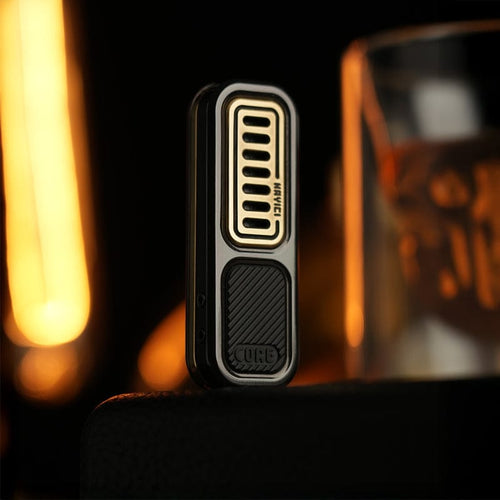 Tactile Slider – MUYI Eraser Core | PEI Zirconium Brass Stainless Steel EDC Push Slider
