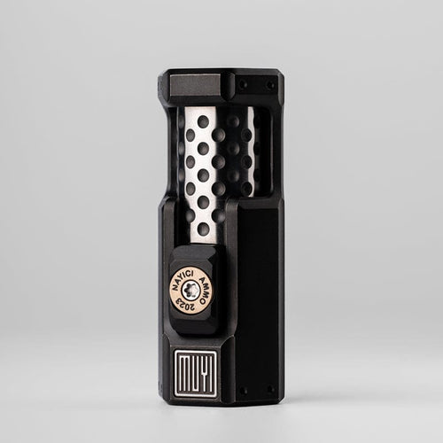 Slider Fidget Toy – MUYI Musketeer | Damascus Titanium Zirconium Glow EDC Modular