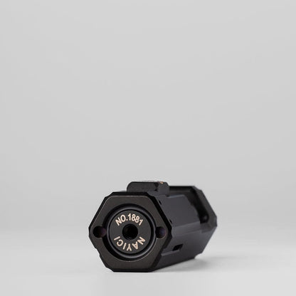 Slider Fidget Toy – MUYI Musketeer | Damascus Titanium Zirconium Glow EDC Modular