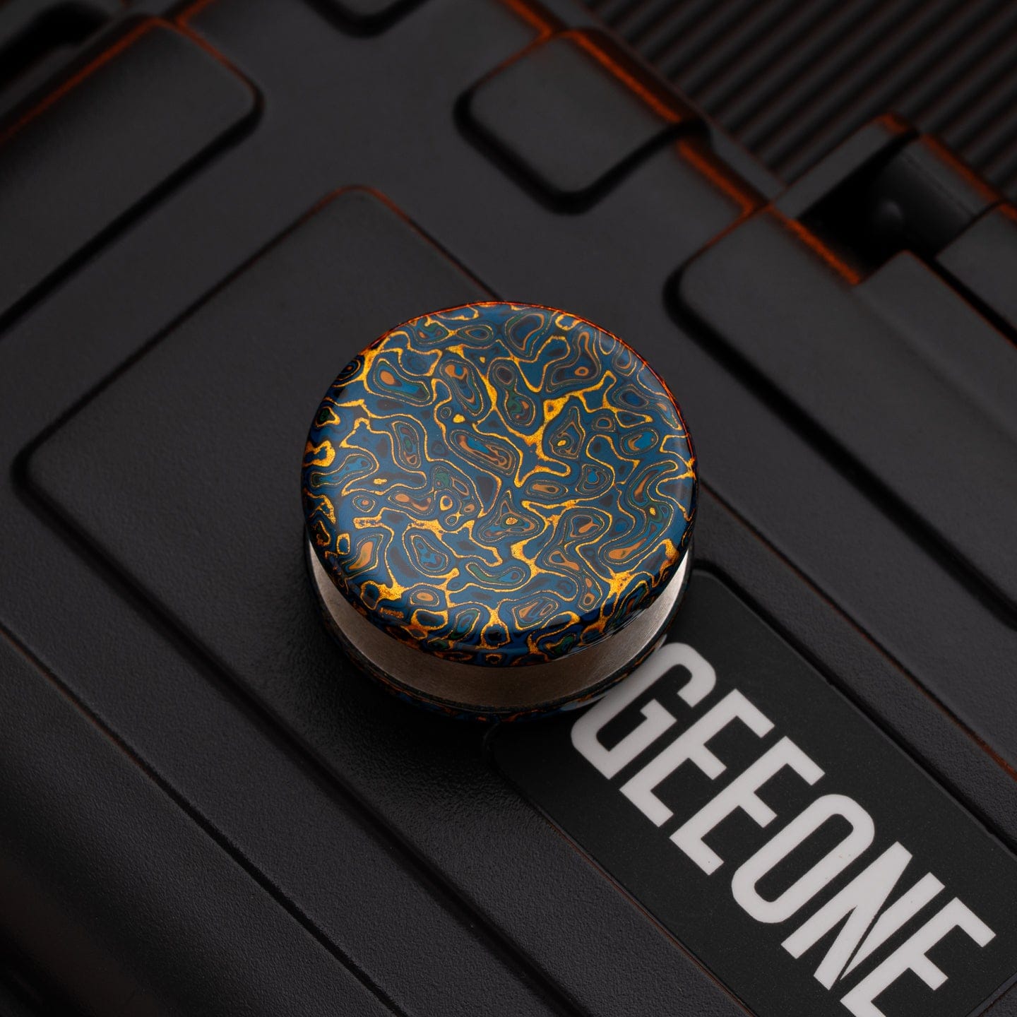 Spinner Upgrade – One Realm Lacquer Spinner Buttons | Stainless Steel Lacquer EDC Fidget Spinner Accessory