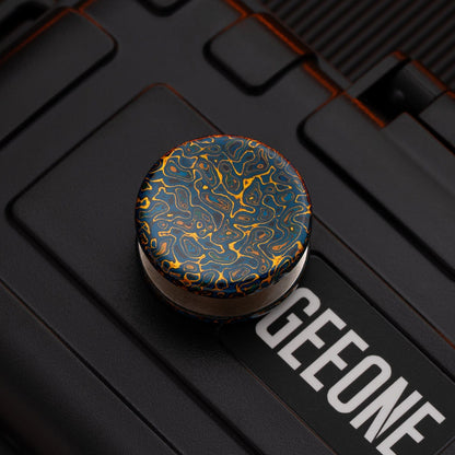 Spinner Upgrade – One Realm Lacquer Spinner Buttons | Stainless Steel Lacquer EDC Fidget Spinner Accessory