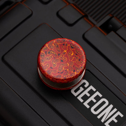 Spinner Upgrade – One Realm Lacquer Spinner Buttons | Stainless Steel Lacquer EDC Fidget Spinner Accessory