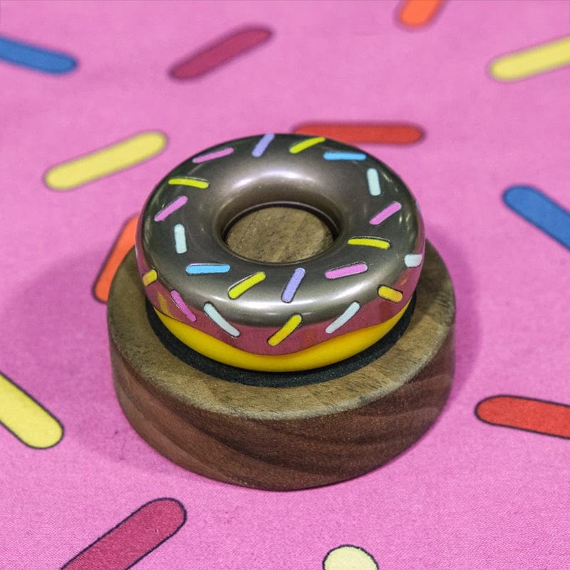 Fidget Coin – OS EDC Mini Donut | Stainless Steel Titanium Zirconium POM Haptic Coin