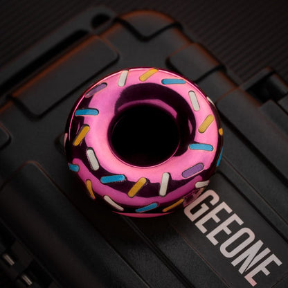 Fidget Coin – OS EDC Mini Donut | Stainless Steel Titanium Zirconium POM Haptic Coin