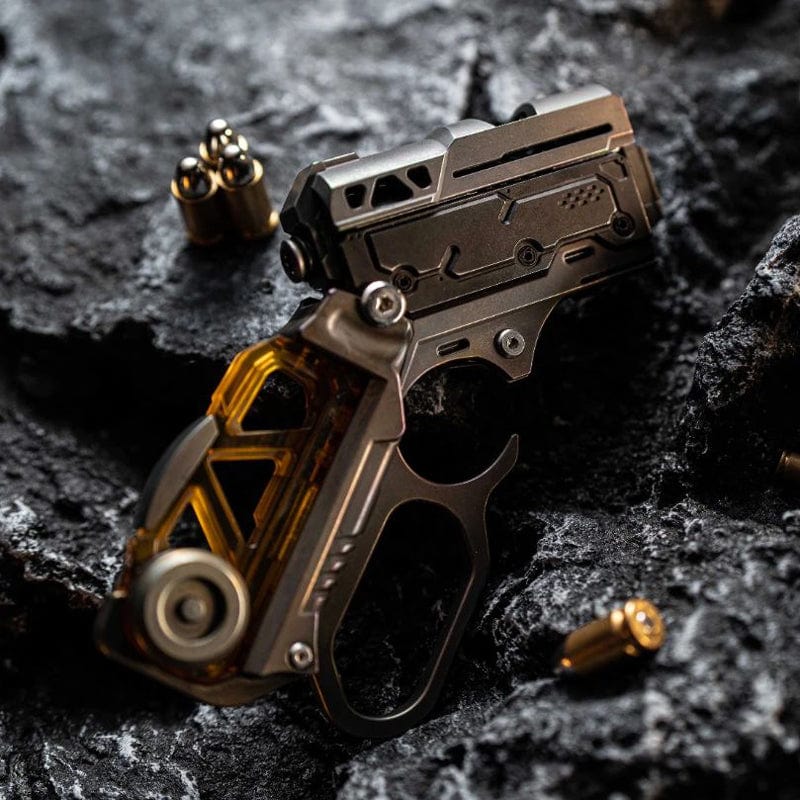 Mechanical Slider – Proxy EDC Cyborg Soul | Stainless Steel CNC EDC Push Slider