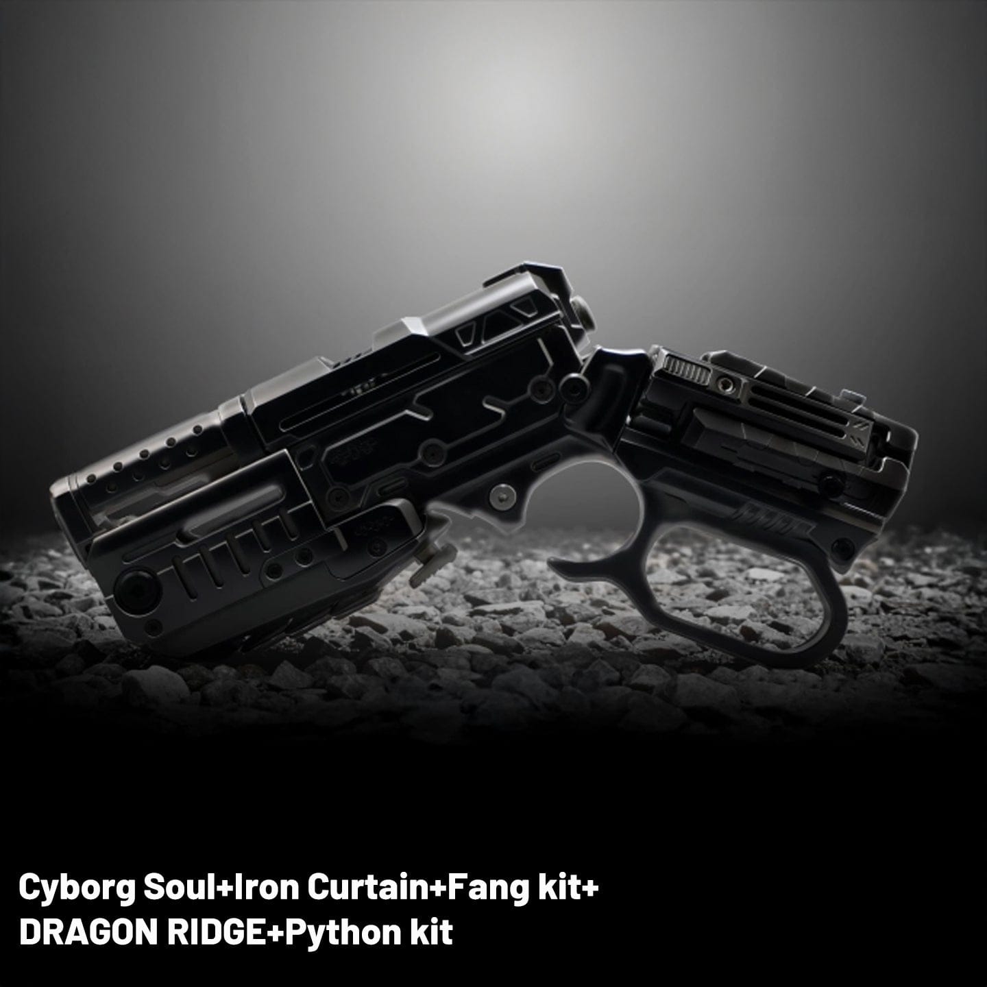 Mechanical Slider – Proxy EDC Cyborg Soul | Stainless Steel CNC EDC Push Slider