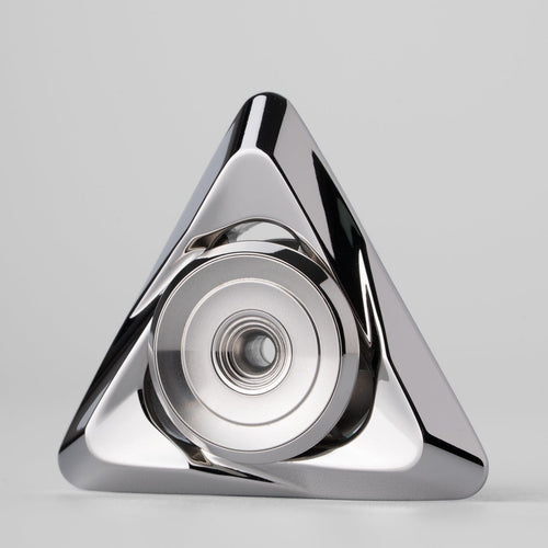 Precision Spinner – ROCK Ling Guang | Damascus Tungsten Zircuti EDC Fidget Spinner