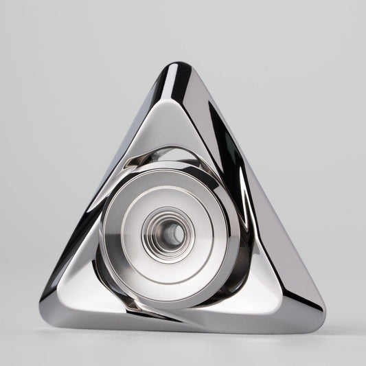 Precision Spinner – ROCK Ling Guang | Damascus Tungsten Zircuti EDC Fidget Spinner