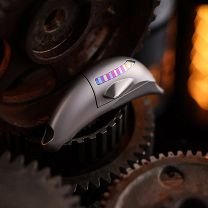 Push Slider – Rogue Dolphin | Stainless Steel Zirconium EDC Fidget Slider