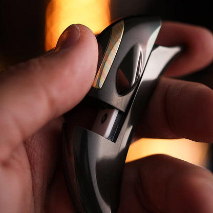 Push Slider – Rogue Dolphin | Stainless Steel Zirconium EDC Fidget Slider