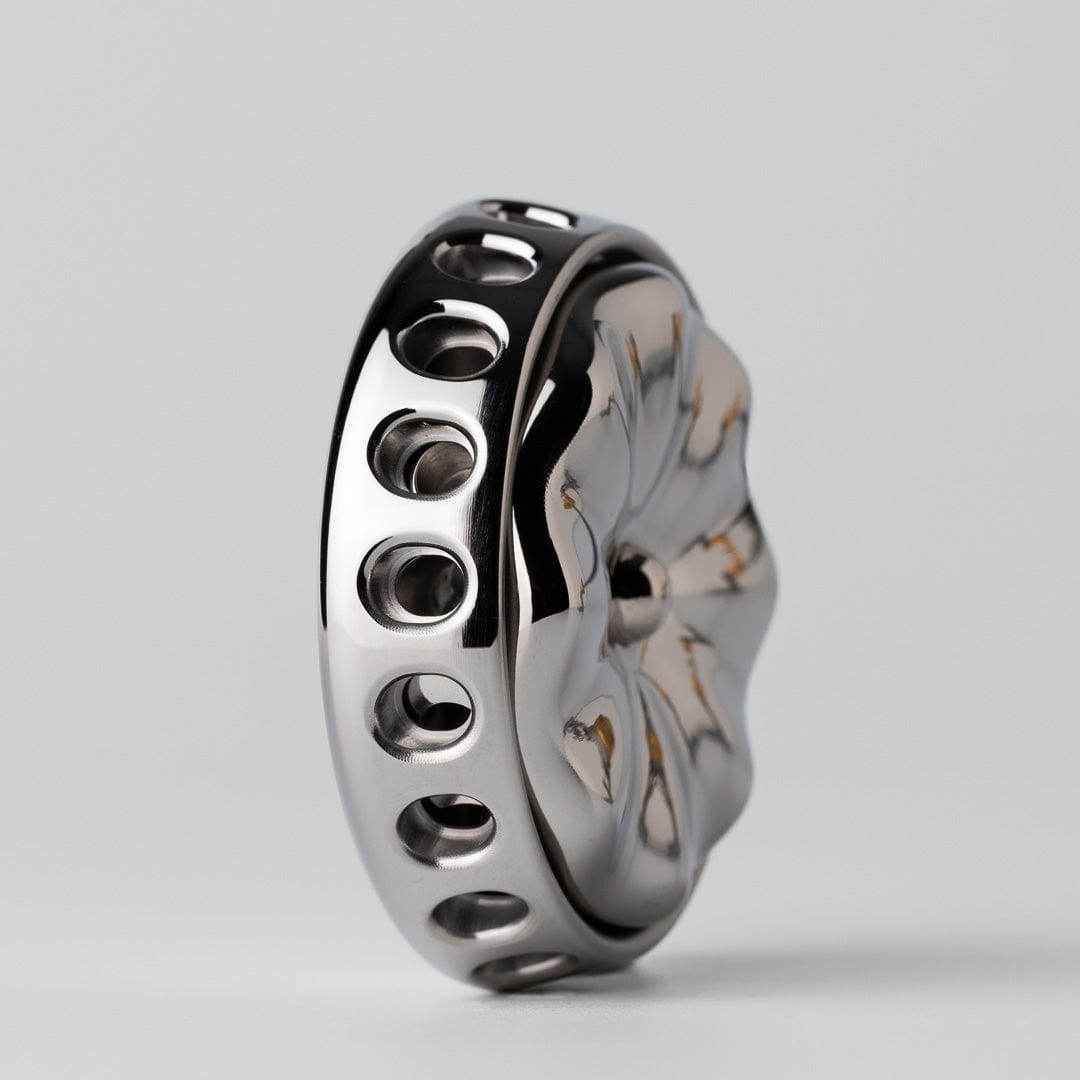 Precision Spinner – Bright Blood Eternal Flower | Stainless Steel Titanium Ceramic Coating EDC Gyro