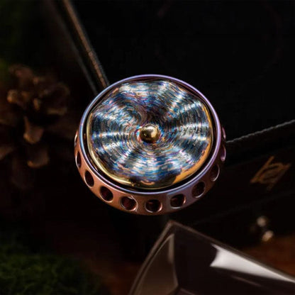Precision Spinner – Bright Blood Eternal Flower | Stainless Steel Titanium Ceramic Coating EDC Gyro