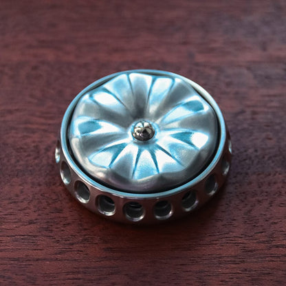 Precision Spinner – Bright Blood Eternal Flower | Stainless Steel Titanium Ceramic Coating EDC Gyro