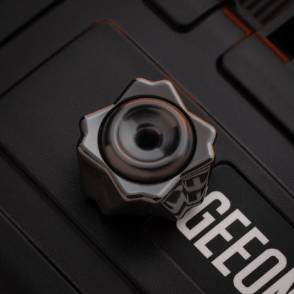 Fidget Slider EDC – SAO EDC Sakura Cake | PEI Zirconium Zircuti Mokume Superconductor Push Slider