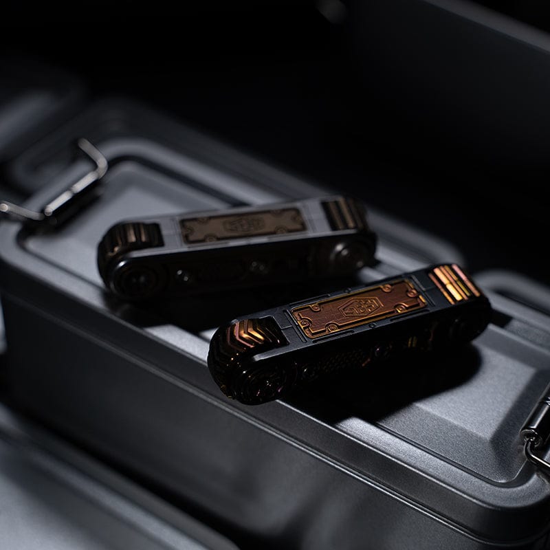 Mechanical Slider – SEKI Cyber Core | Zirconium EDC Push Slider Tactile Fidget