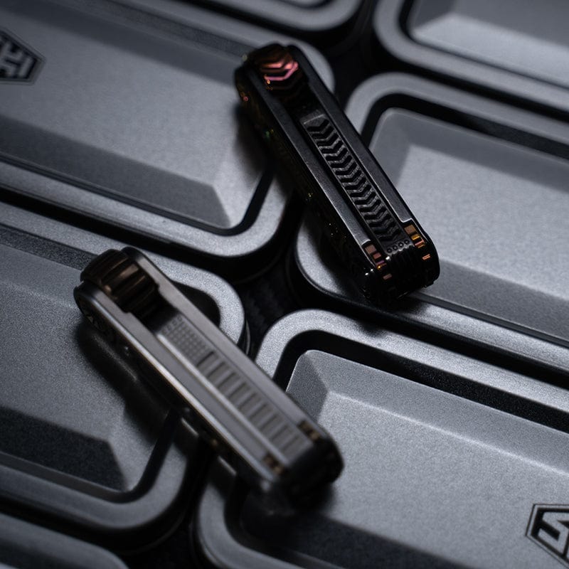 Mechanical Slider – SEKI Cyber Core | Zirconium EDC Push Slider Tactile Fidget