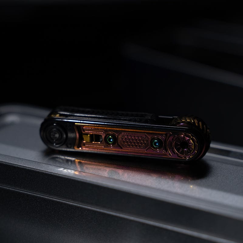 Mechanical Slider – SEKI Cyber Core | Zirconium EDC Push Slider Tactile Fidget