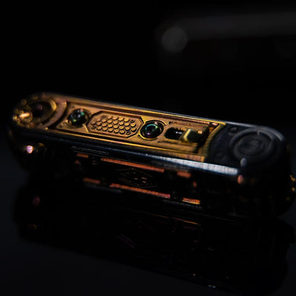 Mechanical Slider – SEKI Cyber Core | Zirconium EDC Push Slider Tactile Fidget