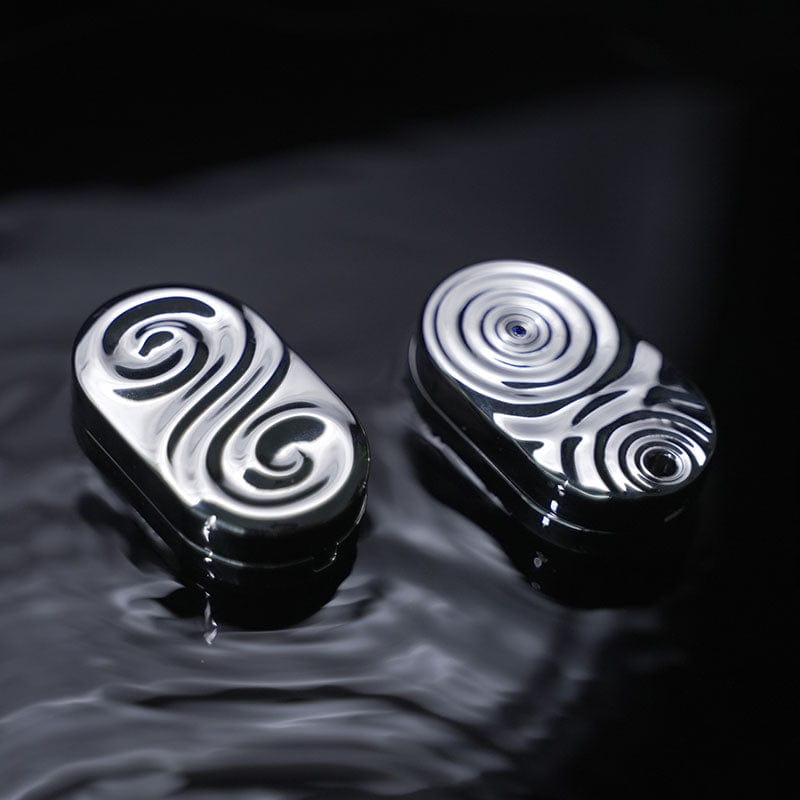Fidget Slider – SEKI Ripple 2.0 Rain | Zirconium Stainless Steel Shell Coating EDC Push Slider