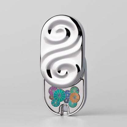 Fidget Slider – SEKI Ripple 2.0 Rain | Zirconium Stainless Steel Shell Coating EDC Push Slider