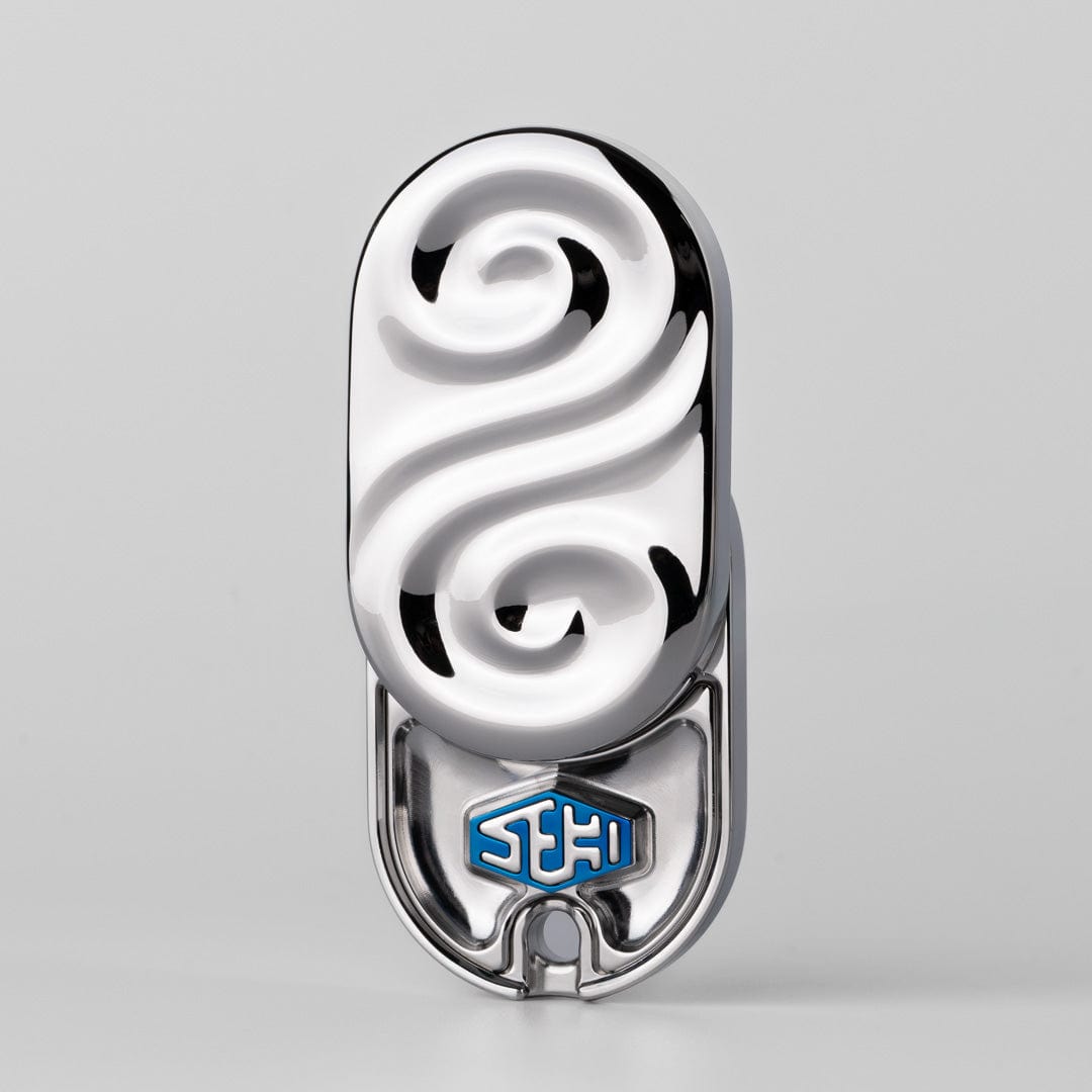 Fidget Slider – SEKI Ripple 2.0 Rain | Zirconium Stainless Steel Shell Coating EDC Push Slider