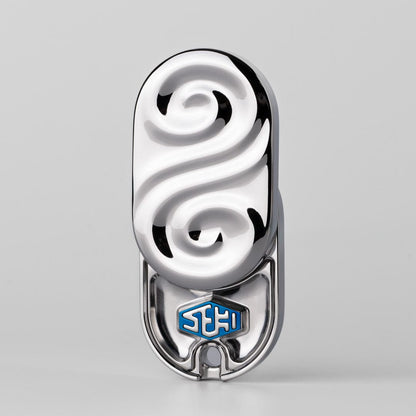Fidget Slider – SEKI Ripple 2.0 Rain | Zirconium Stainless Steel Shell Coating EDC Push Slider