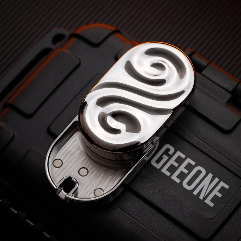 Fidget Slider – SEKI Ripple 2.0 Rain | Zirconium Stainless Steel Shell Coating EDC Push Slider