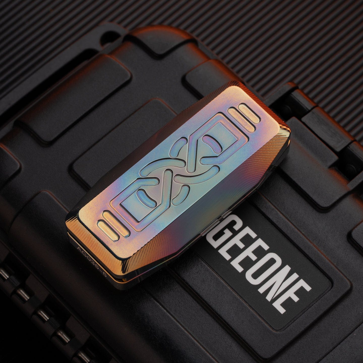 Mechanical Slider – Changshanqijie Shuttle | PMMA Stainless Steel Titanium Zirconium EDC Push Slider