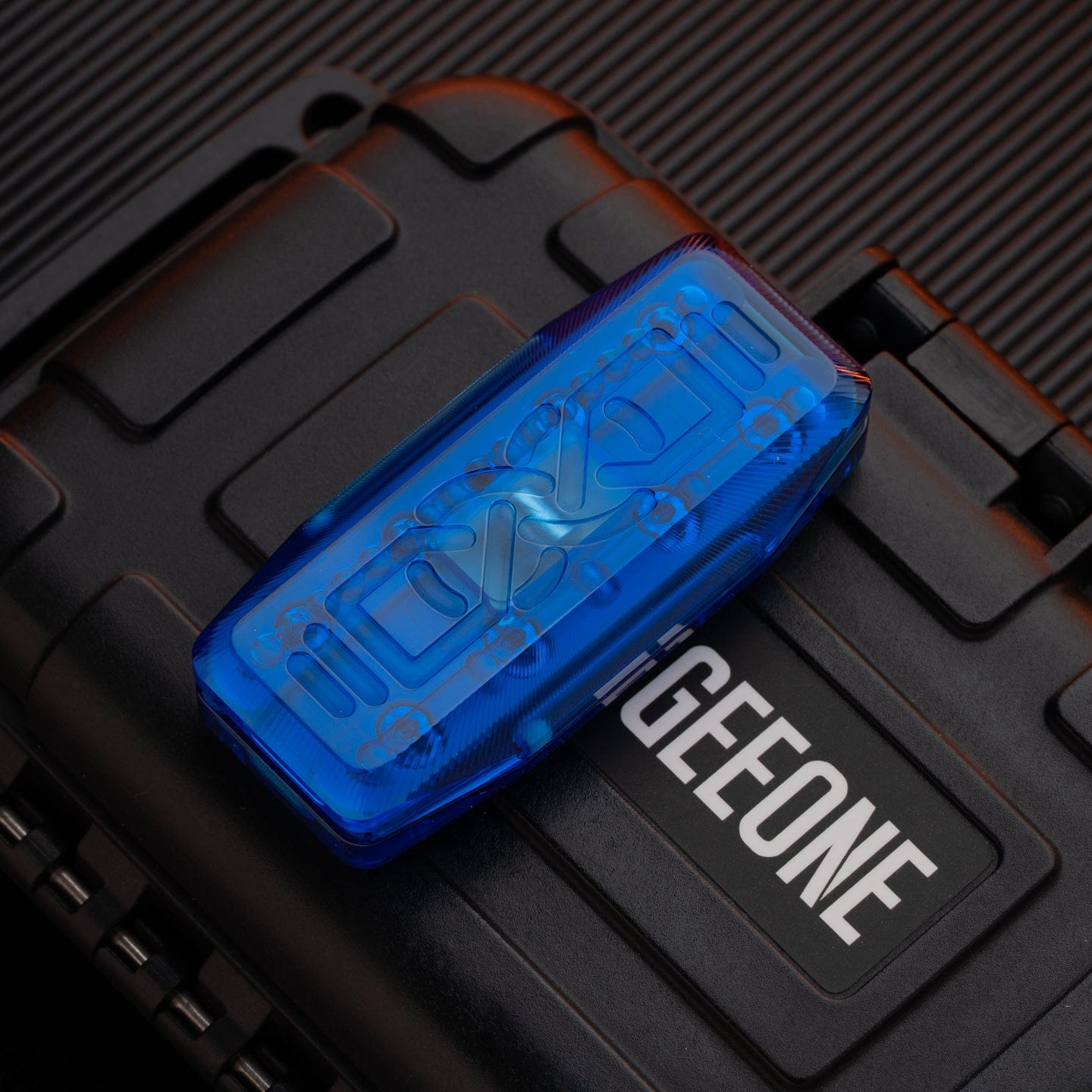 Mechanical Slider – Changshanqijie Shuttle | PMMA Stainless Steel Titanium Zirconium EDC Push Slider