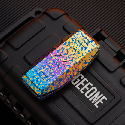 Mechanical Slider – Changshanqijie Shuttle | PMMA Stainless Steel Titanium Zirconium EDC Push Slider
