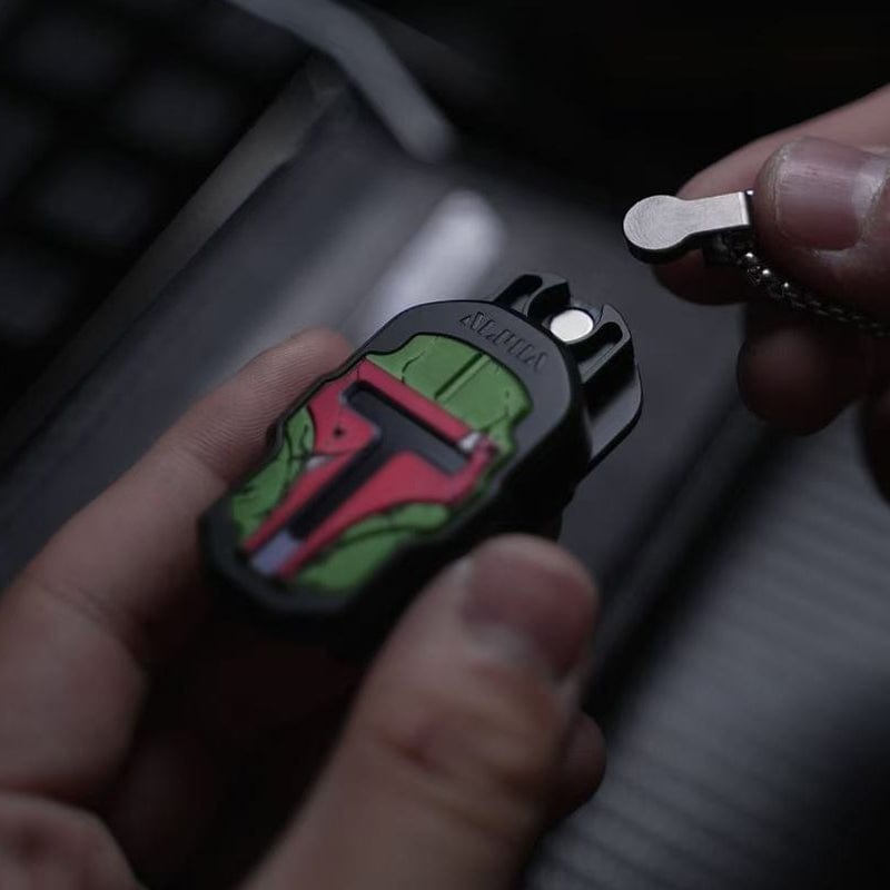 Clicker Slider EDC – SSS ALPHA Slider | Stainless Steel Aluminum Fidget Slider