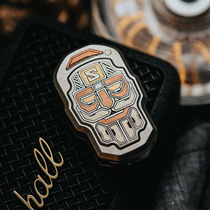 Clicker Slider EDC – SSS ALPHA Slider | Stainless Steel Aluminum Fidget Slider