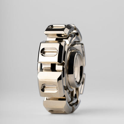 Hand Spinner – T-MAX Lava Turbine S | Titanium Zirconium Brass Copper Stainless Steel
