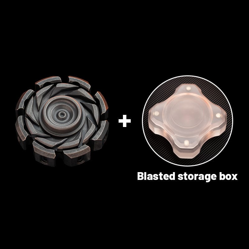 Hand Spinner – T-MAX Lava Turbine S | Titanium Zirconium Brass Copper Stainless Steel