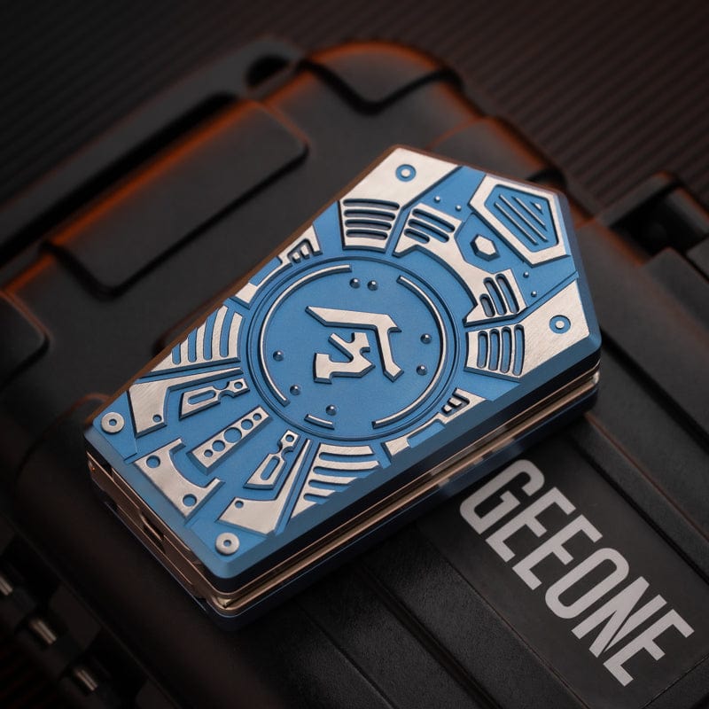 Mechanical Slider – Tier-I General's Mandate | Titanium Zirconium EDC Push Slider