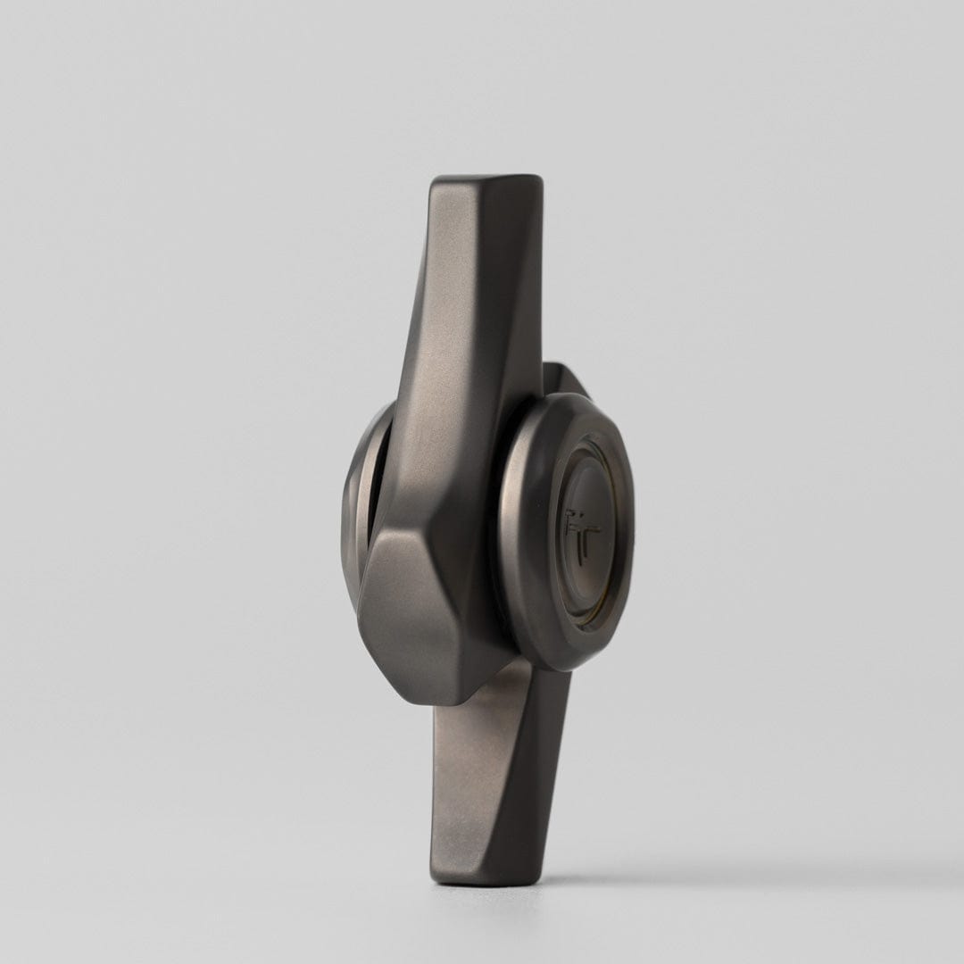 Fidget Spinner – TJR Thunder | Titanium Porcelain Washed Blasted Blue EDC Spinner