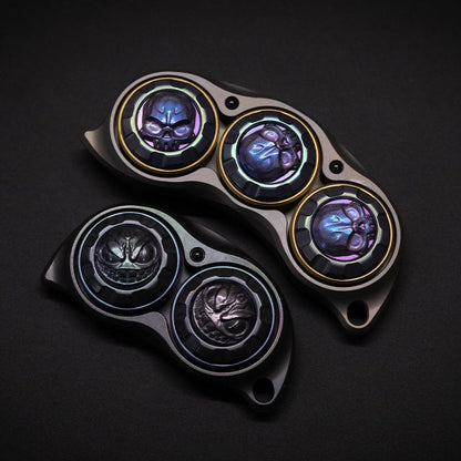 EDC Slider – TK Pea Pod MINI | Zirconium Titanium Push Slider Braiding Kit