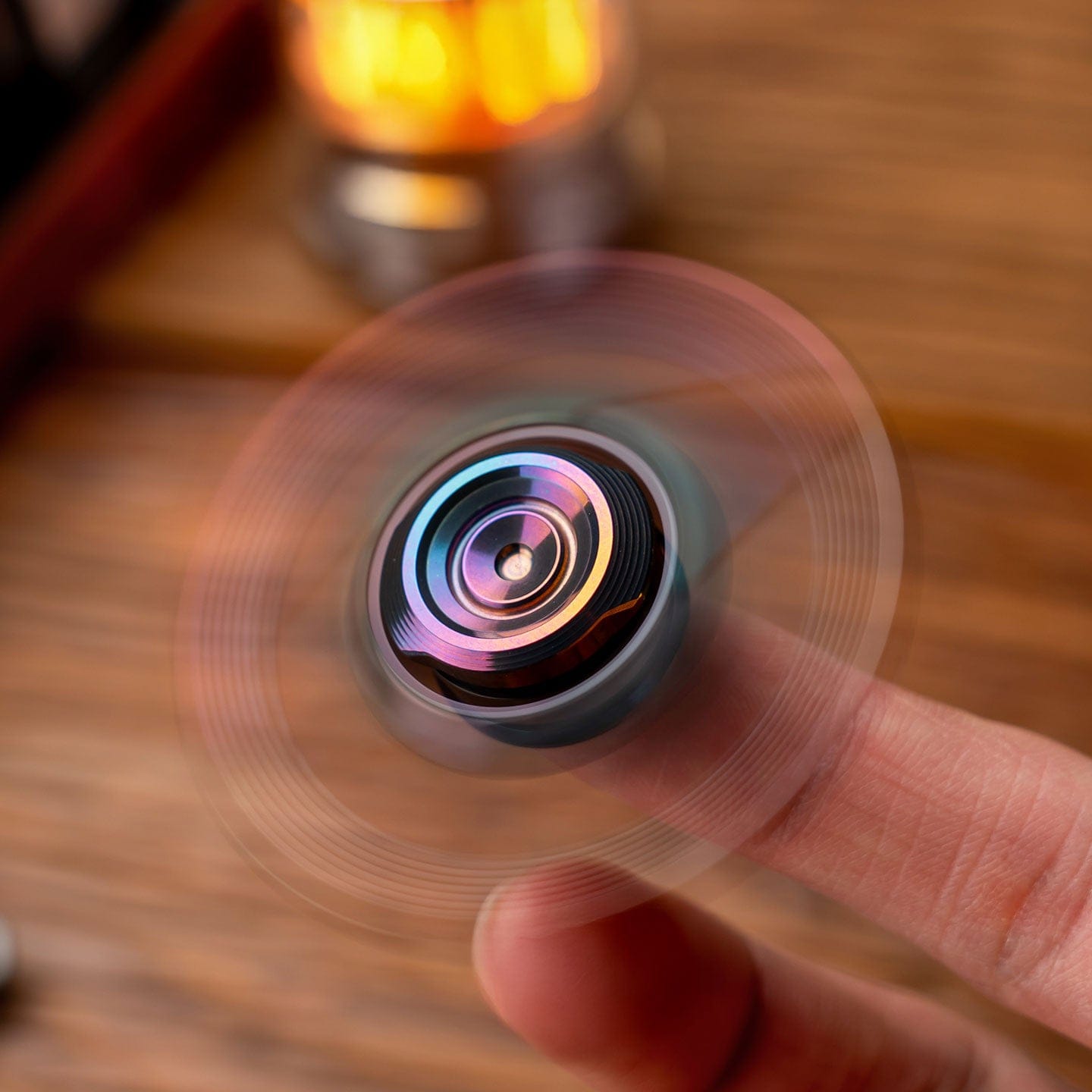 Clicker Slider – WANWU Bar Skylines | Stainless Steel Zirconium EDC Fidget