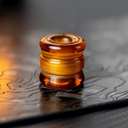 EDC Bead – WANWU Drums Lanyard Bead | Stainless Steel Titanium Zirconium PEI Paracord Bead