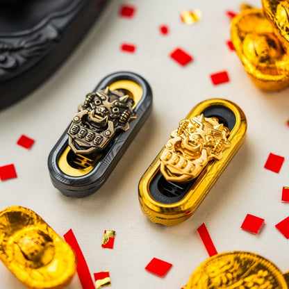Push Slider – WANWU Popping Cyber Jiaotu | Dama Steel EDC Fidget Slider