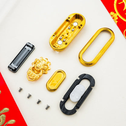 Push Slider – WANWU Popping Cyber Jiaotu | Dama Steel EDC Fidget Slider