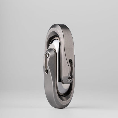 Mechanical Slider – WANWU Escaped | Titanium Zirconium Ultem PEI Mokume EDC Push Slider