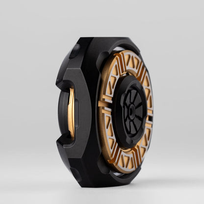 EDC Spinner – WANWU NFE Transmitter | Stainless Steel Zirconium Titanium