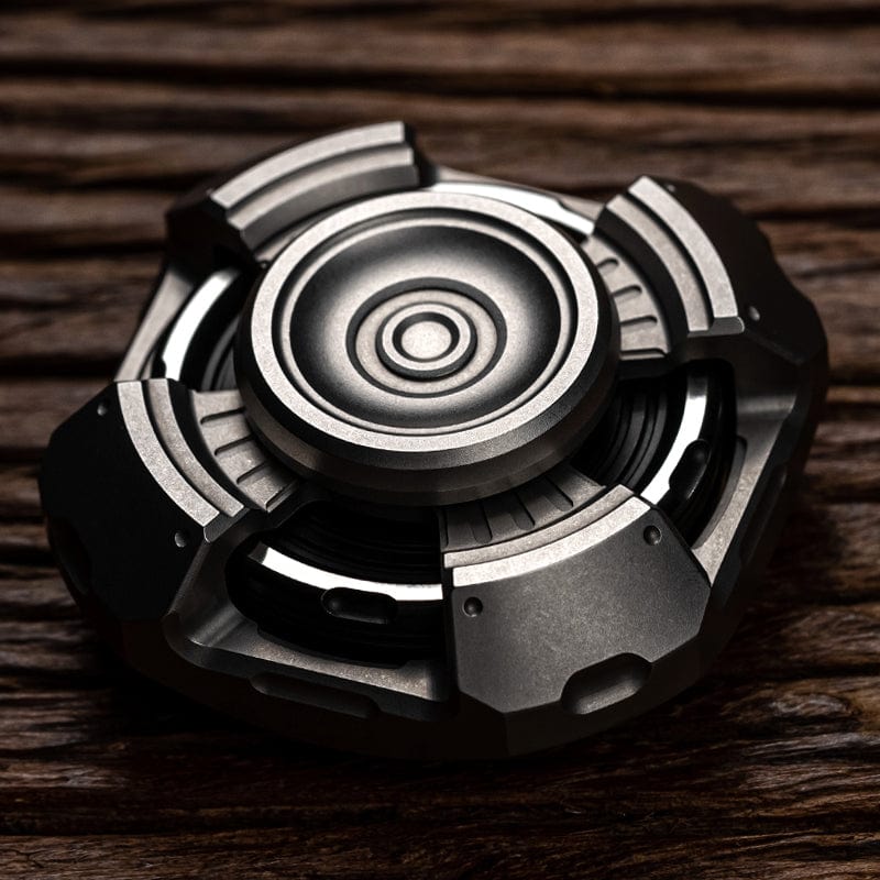 EDC Spinner – WANWU NFE Transmitter | Stainless Steel Zirconium Titanium