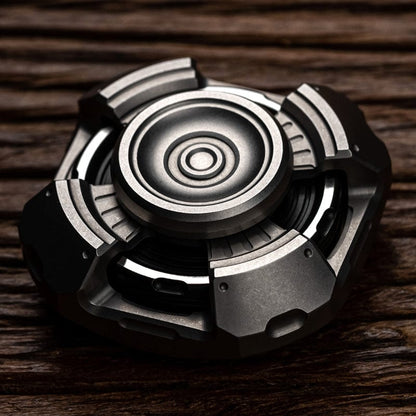 EDC Spinner – WANWU NFE Transmitter | Stainless Steel Zirconium Titanium