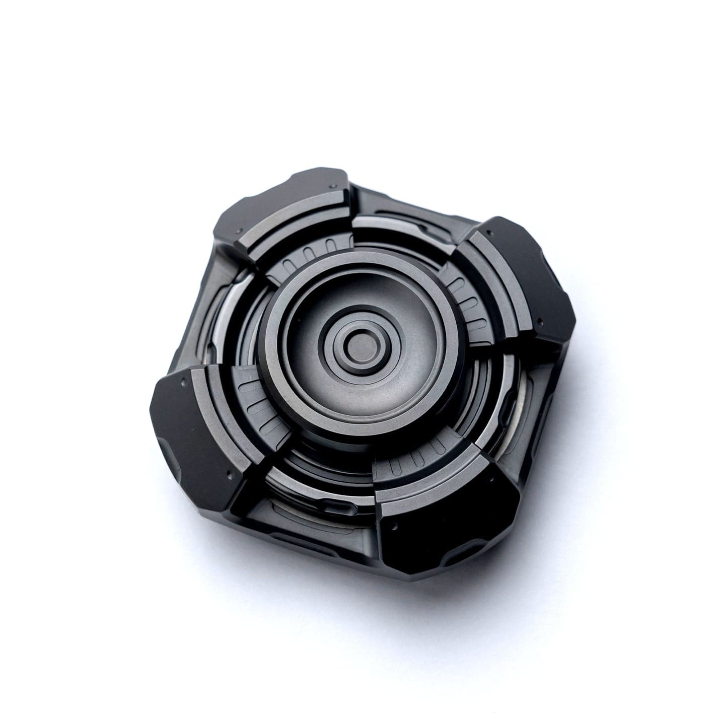 EDC Spinner – WANWU NFE Transmitter | Stainless Steel Zirconium Titanium