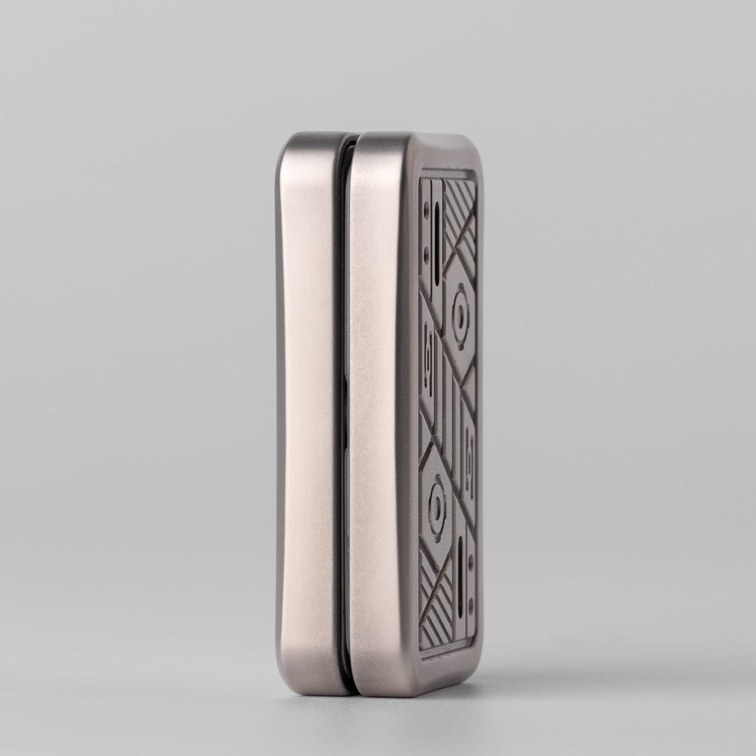 Mechanical Slider – Creation EDC | Ultem PEI Titanium Stainless Steel Zirconium Zircuti Push Slider