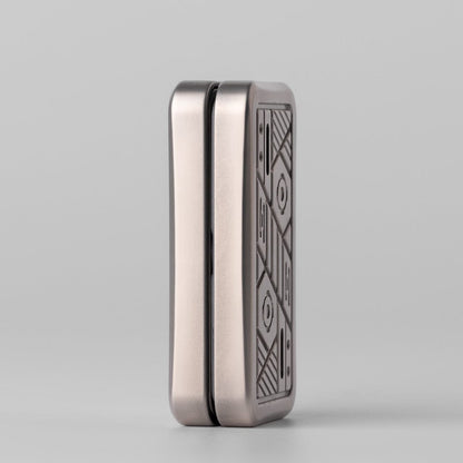 Mechanical Slider – Creation EDC | Ultem PEI Titanium Stainless Steel Zirconium Zircuti Push Slider
